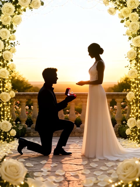 Marriage Proposal greeting card