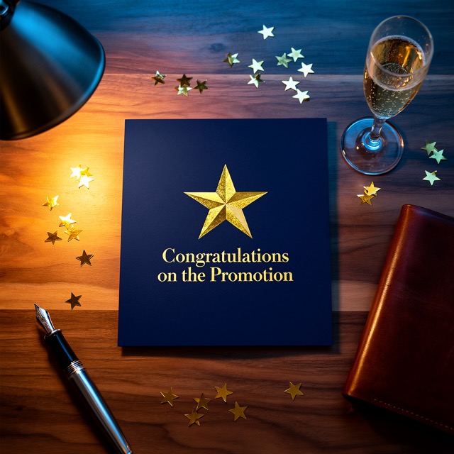 Promotion greeting card