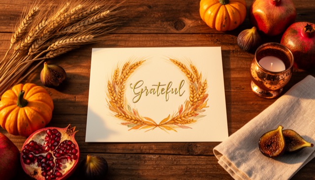 Thanksgiving greeting card