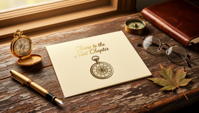 Retirement greeting card