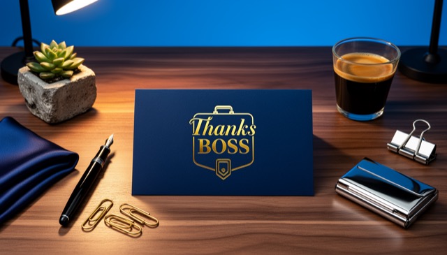 Boss's Day greeting card
