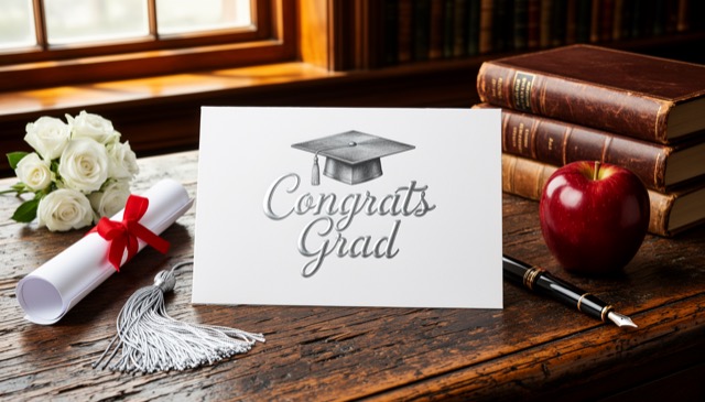 Graduation greeting card