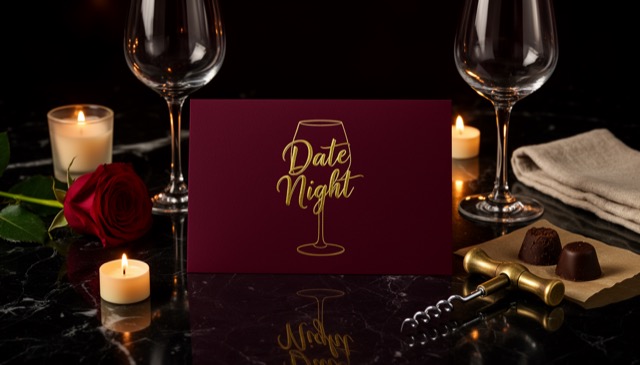 Date Night greeting card