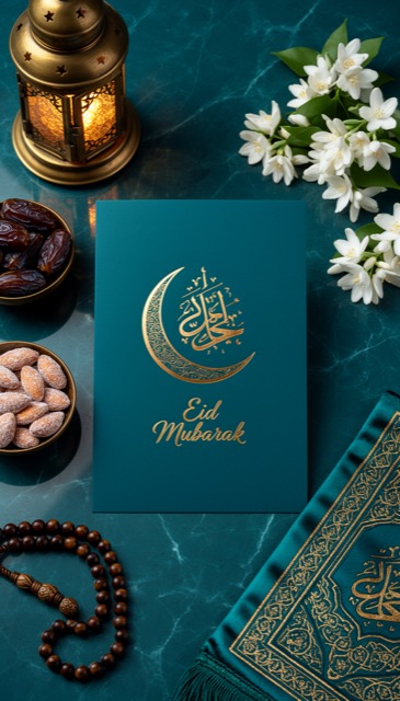 Eid greeting card