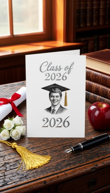 Graduation greeting card