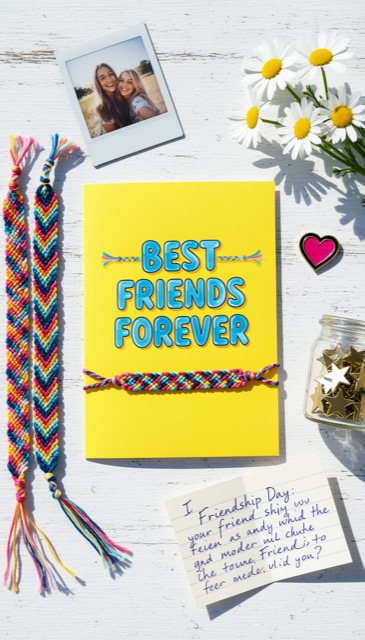 Friendship greeting card