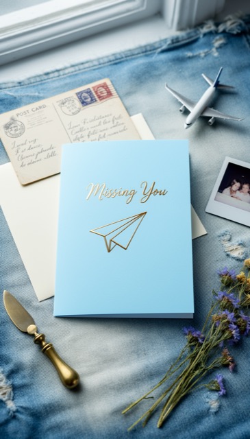 Long Distance greeting card