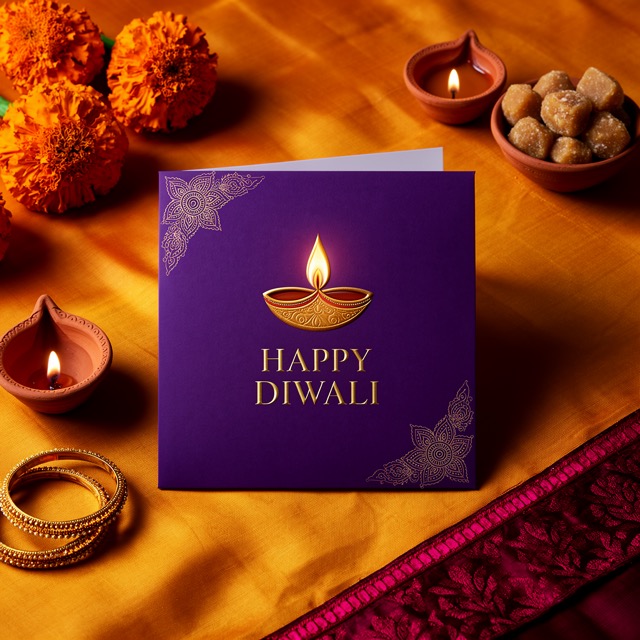 Diwali greeting card