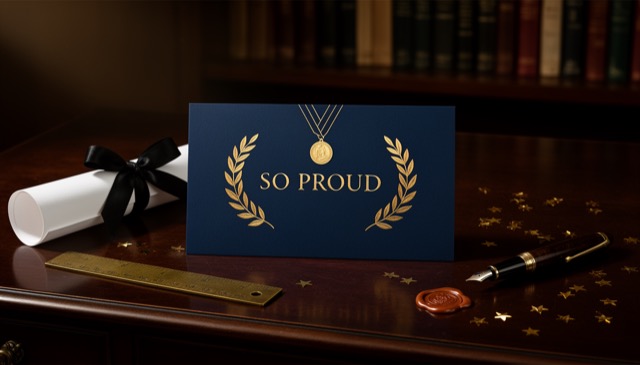 Graduation greeting card