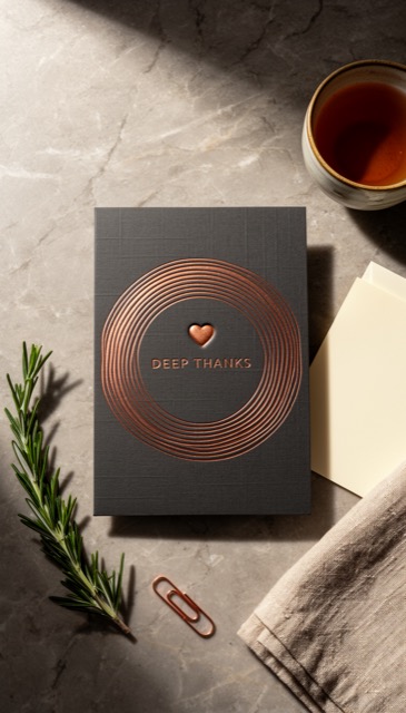 Thank You greeting card