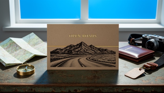 Bon Voyage greeting card