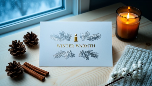 Season's Greetings greeting card
