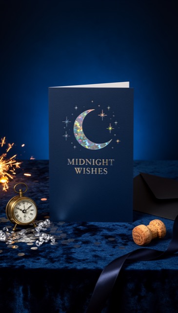 New Year greeting card