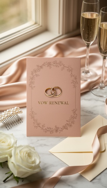 Vow Renewal greeting card