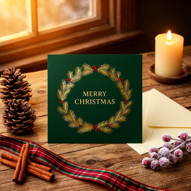 Christmas greeting card