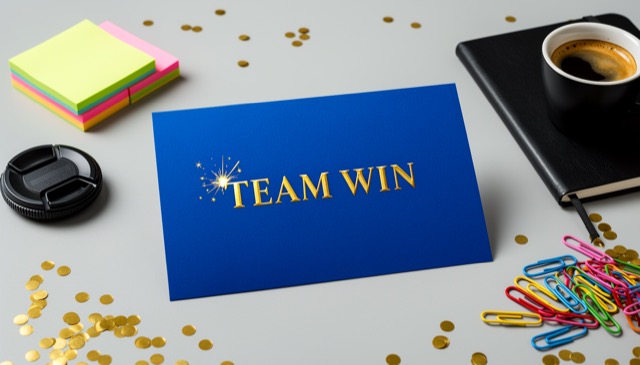 Team Celebration greeting card