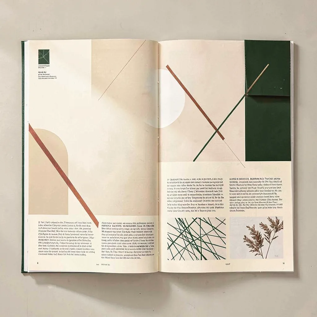 A printed catalogue spread