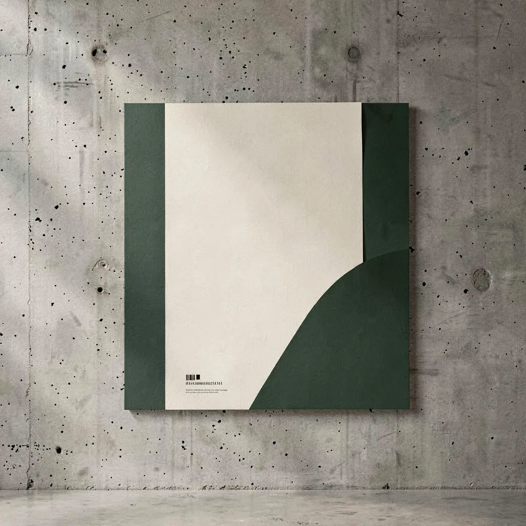 A wayfinding sign mounted on concrete