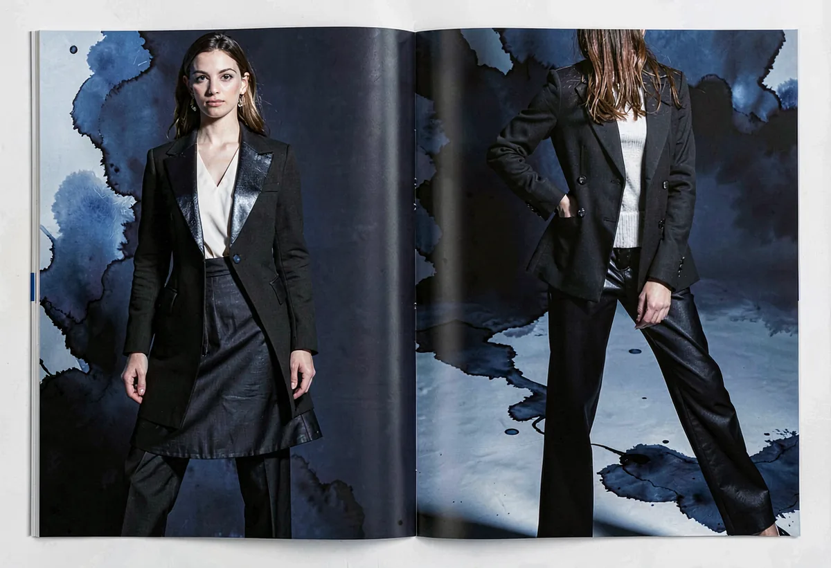 A spread from a small-run printed catalogue