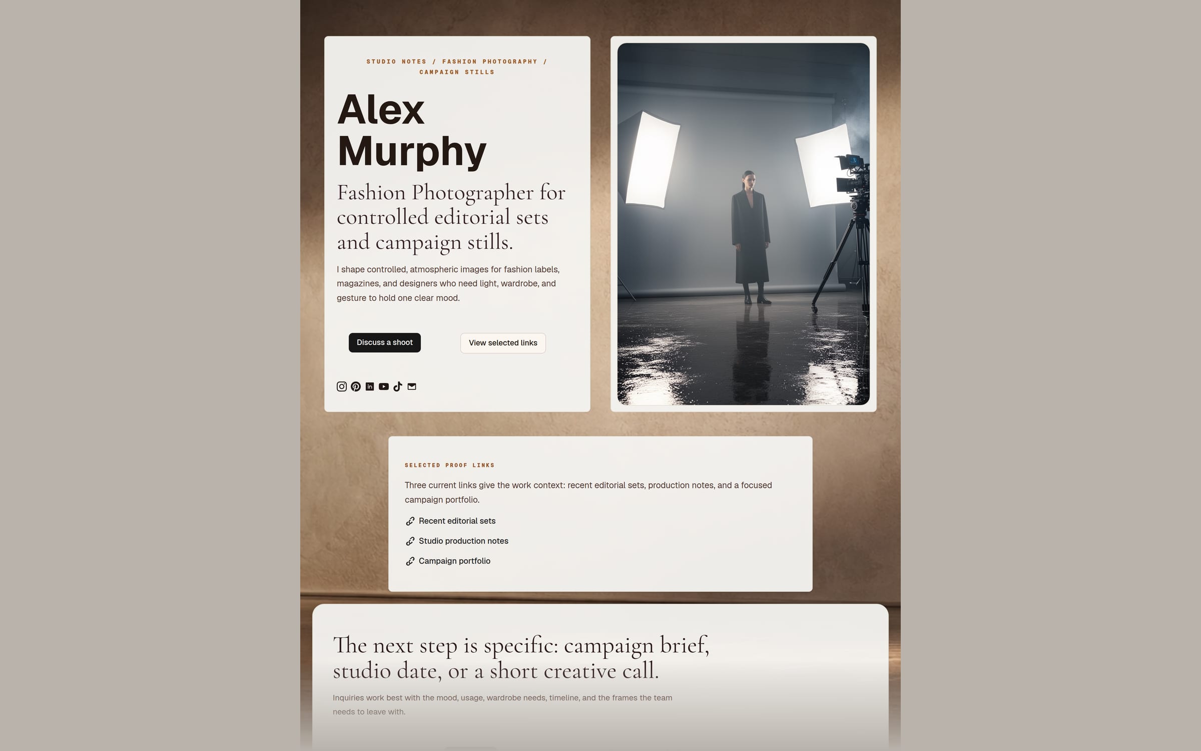Alex Murphy template preview