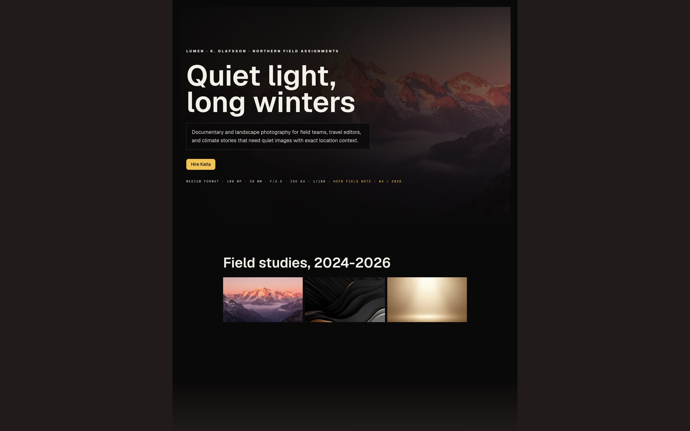 Lumen template preview