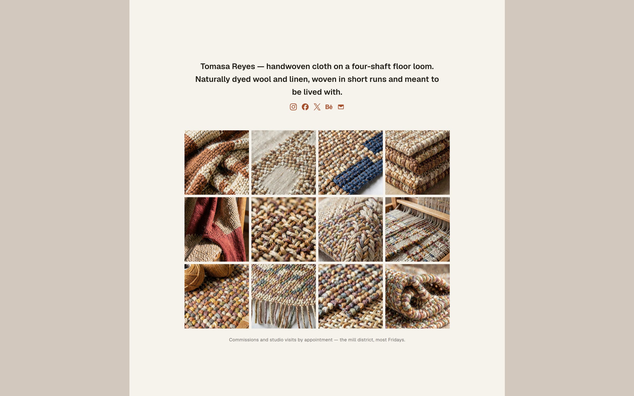 Skein template preview