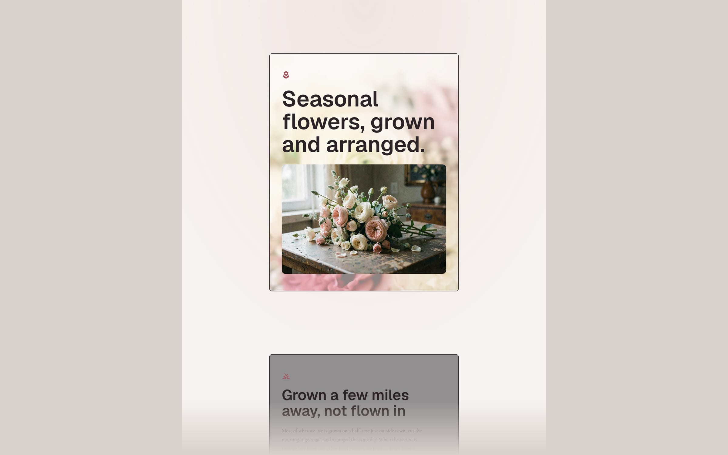 Verbena template preview